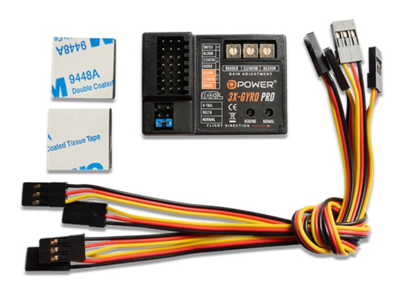DP3XGP 3X-GYRO Pro (2QR) mit Zubehör